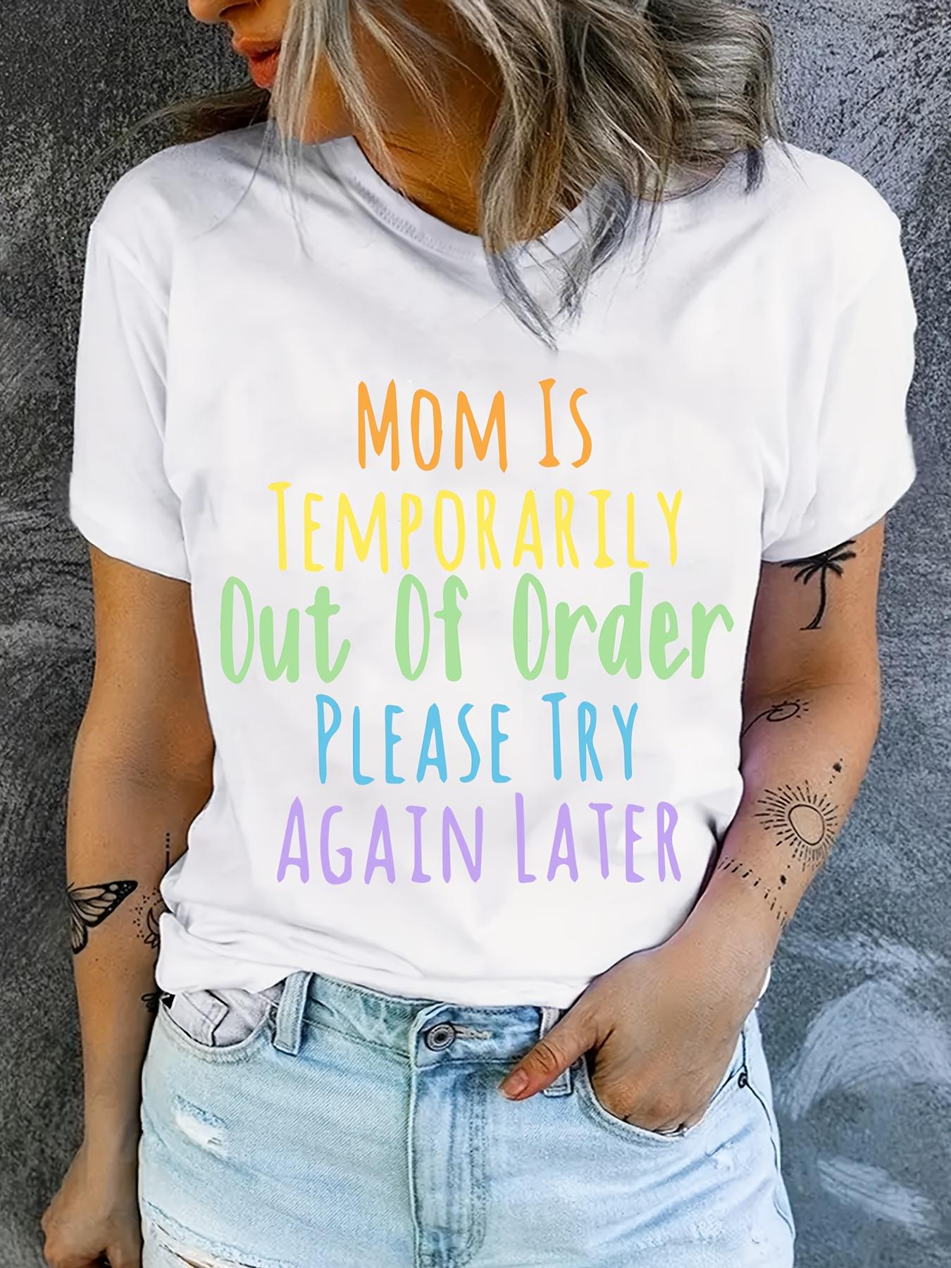 European sizes Plus Size, MOMISTEMPOR Women s Printed T-Shirt, Plus Size, Round Neck XL