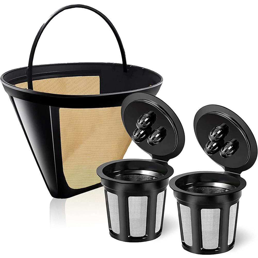 

Coffee Filter for Ninja 2pcs K Cup Coffee Pods and 1pcs Coffee Maker Filter