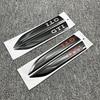 2026 Hot For VW VOLKSWAGEN 2Pcs Car Side Fender Knife Sticker Bumper Strips for Volkswagen VW GTI Golf 3 4 5 6 7 MK4 MK5 MK6 Pol