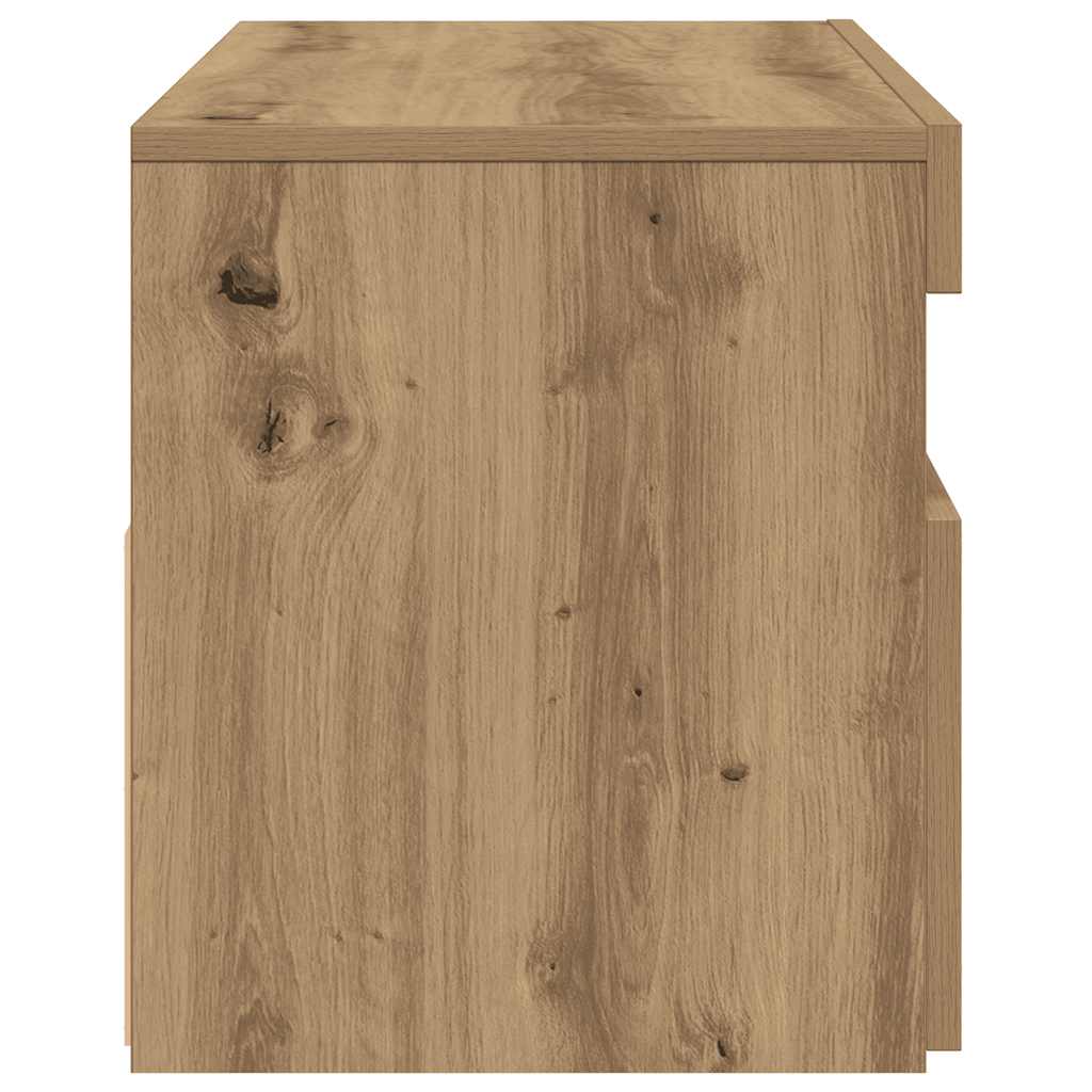 Moderne Retro-TV-Konsole, hängende TV-Konsole, Klapptür-Schränke, 90x35x40 cm