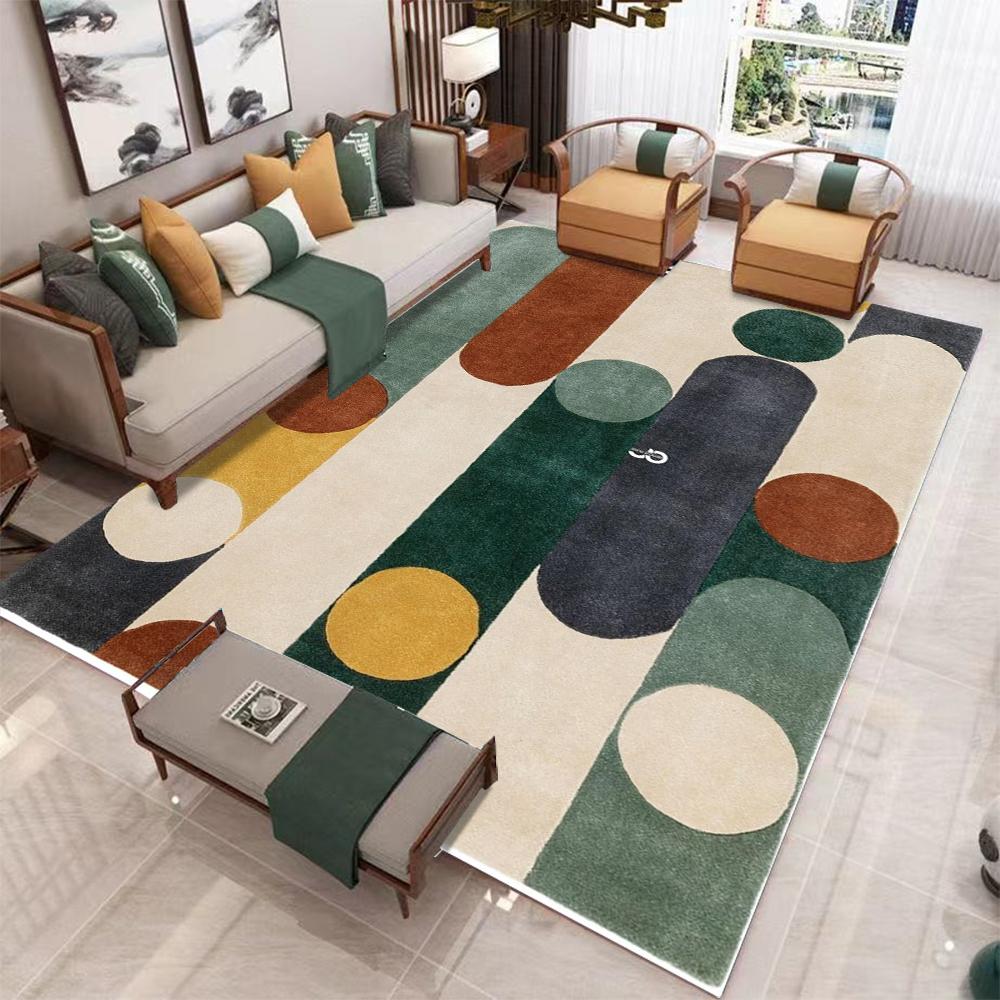 

Сучасний Геометричний Килим для Вітальні Розкішний Домашній Декор Диванний Столик Великі Килими Спальня Приліжковий Килимок Tapis Salons 40X60CM