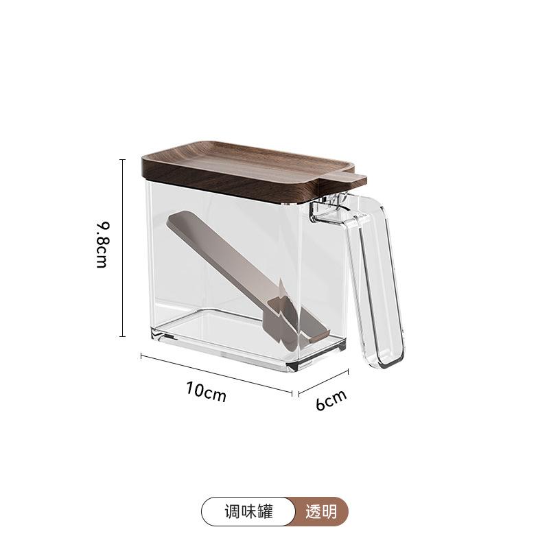 Seasoning Rack No Punching Wall-mounted Household Kitchen Seasoning Rack Seasoning Product Storage Oil, Salt, Sauce and Vinegar Storage Rack