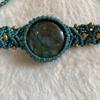 Labradorite bracelet macrame intuition enhancement natural stone power