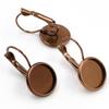 8-20mm 10pcs Classic 10 Colors Series French Lever Back Earrings Blank/Base,fit 8-20mm glass cabochons,buttons;earring bezels