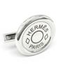 Great HERMES Cufflinks cufflinks Serie round Silver SV925 mens Used