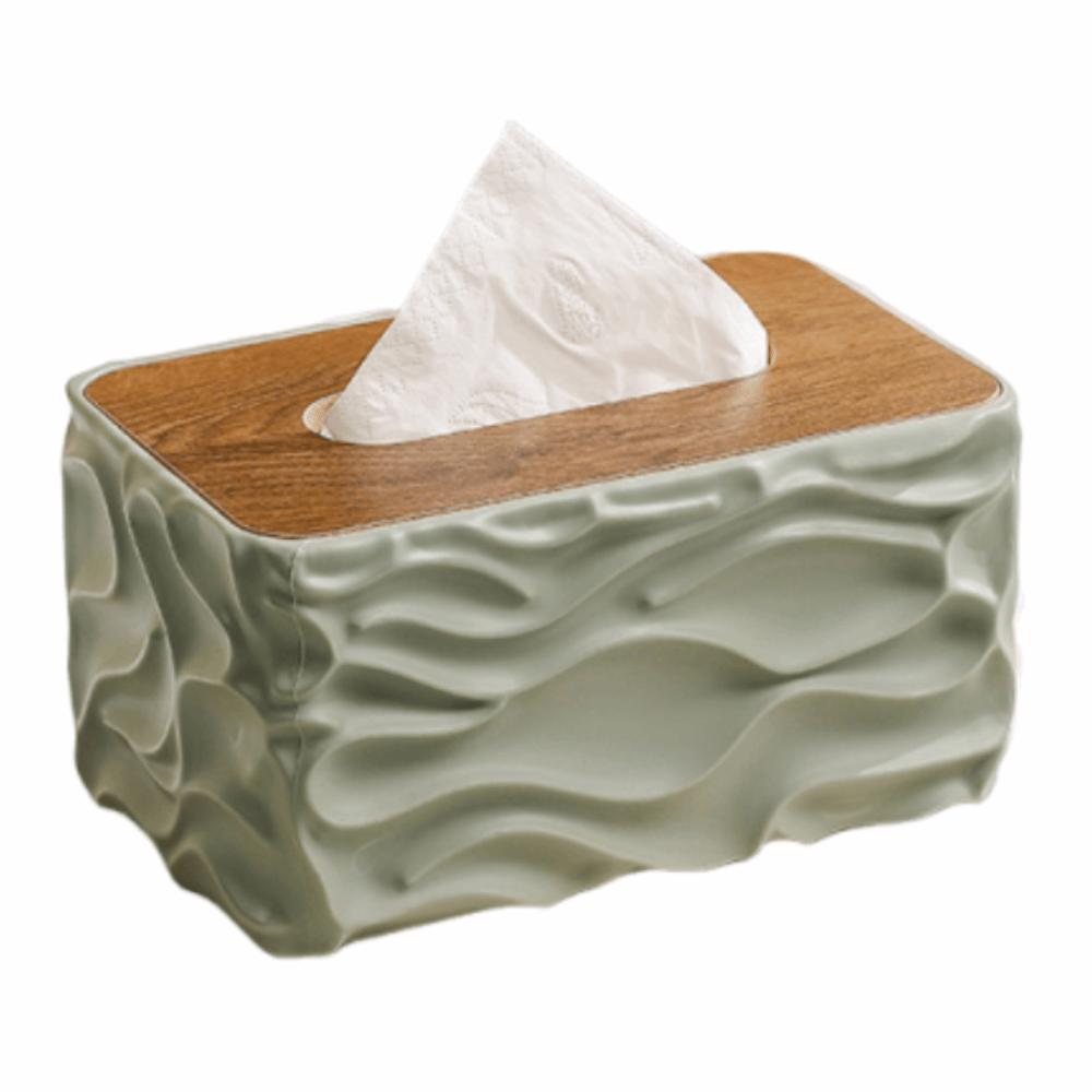 

Elegant Tissue Storage Box Minimalist Paper Container Light Luxury Napkin Holder Coffee Table