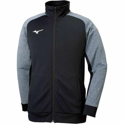 Soft Dry Knit Training Slim Black with Charcoal Size XL Jacket, Fit, 32MC9116, Heather,