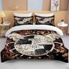 10 Sizes Cartoon Viking Bedding Set Anime Characters Duvet Cover Set 3D Quilt Bed Set Queen King Size Kids Boys Home Textile