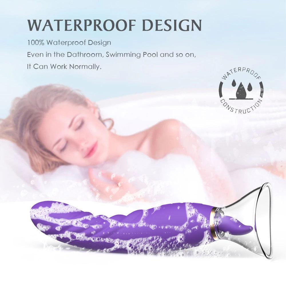 Adult Erotic Sex Toys Sucking Tongue Licking Vibrators Female Masturbators