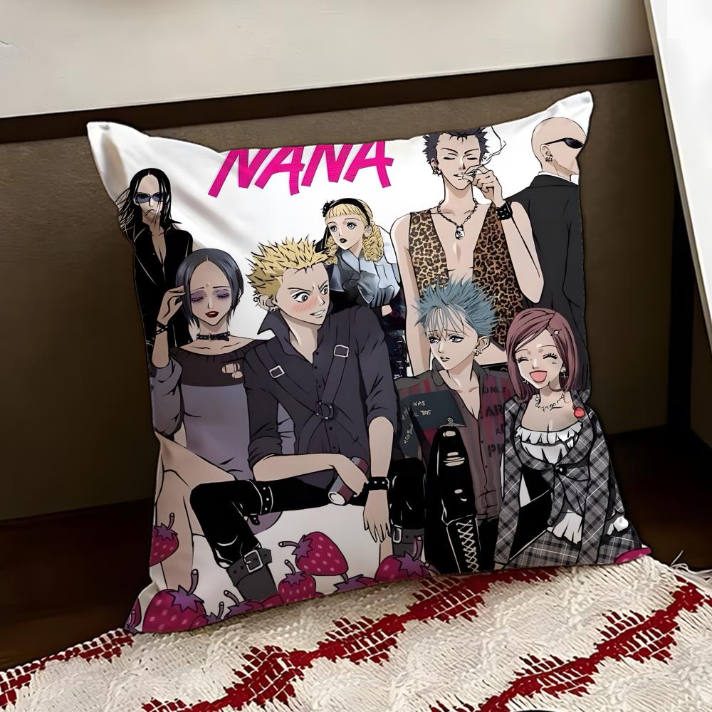 Anime NNNANA Cushion Cover Reversible Soft Durable Pillow Cover Home  Car MultiScene Use for Daily Comfort