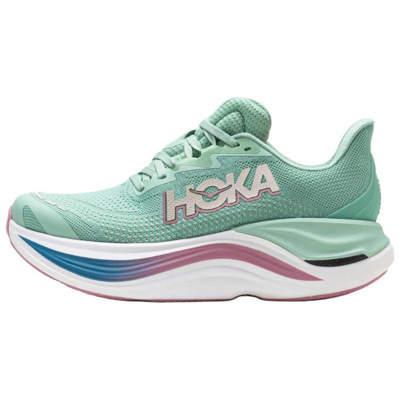 HOKA ONE ONE SKYWARD X Abrasion Resistant Support Rebound Running Shoes Women s Green Sneakers 1147912-JTD 38 зелёный