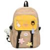 New Student Versatile Campus Backpack Large Capacity Backpack Cute and Simple Class School Bag Reduce Burden and Protect Ridge