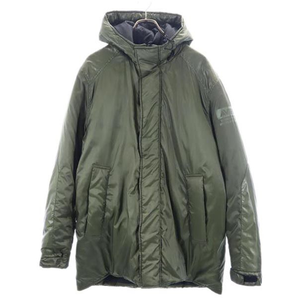 

AVIREX Batting jacket L khaki hood Men s Used