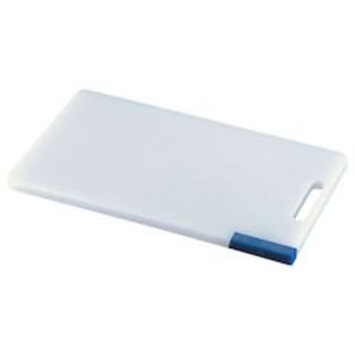 

Sumibe Techno Plastics Antibacterial Super Heat-Resistant Cutting Board, Blue, with Stand, Polyethylene, Japan, AMNC007