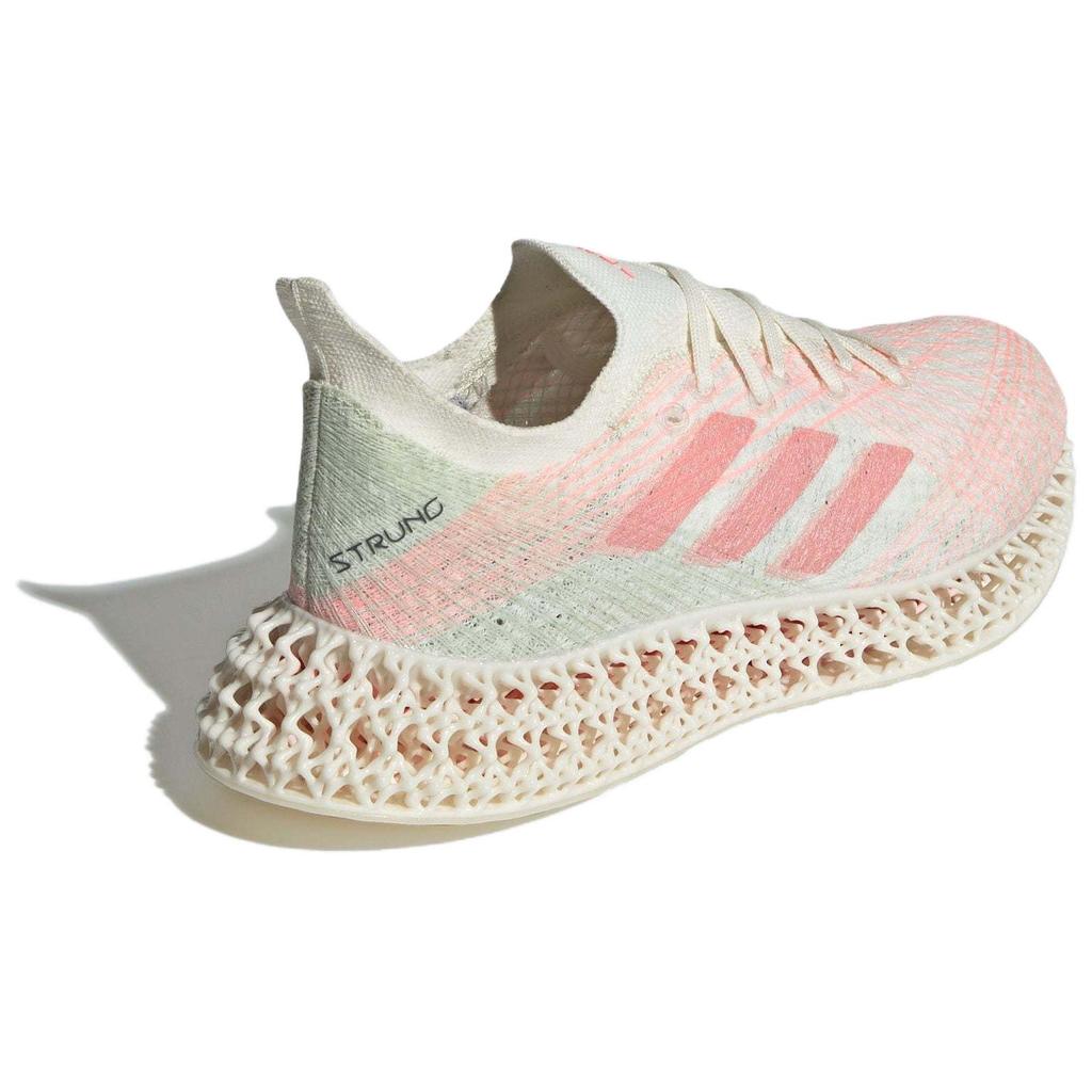 Adidas 4DFWD X Strung Off White Pink Spark Women Sneakers Cream Linen-Green ID8890