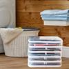 Waterproof Toy Storage Bin Durable PVC Material Reinforced Seam Scratch-resistant Container Zippered Hard Pouch