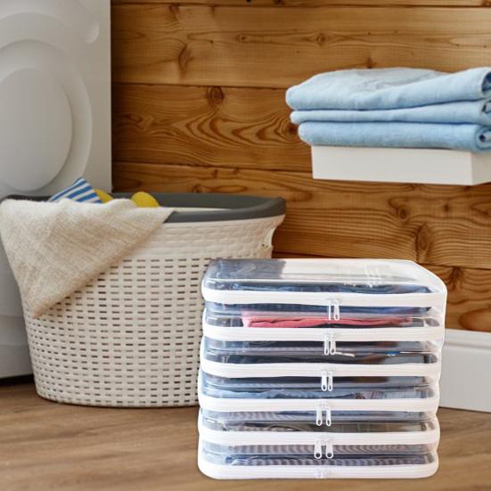 Waterproof Toy Storage Bin Durable PVC Material Reinforced Seam Scratch-resistant Container Zippered Hard Pouch
