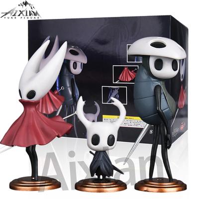 3 Stück/Set Hollow Knight Spielzeug Anime Spielfigur Der Ritter Actionfigur Hornet/Quirrel Figur Sammlerstück Modellpuppe mit Box