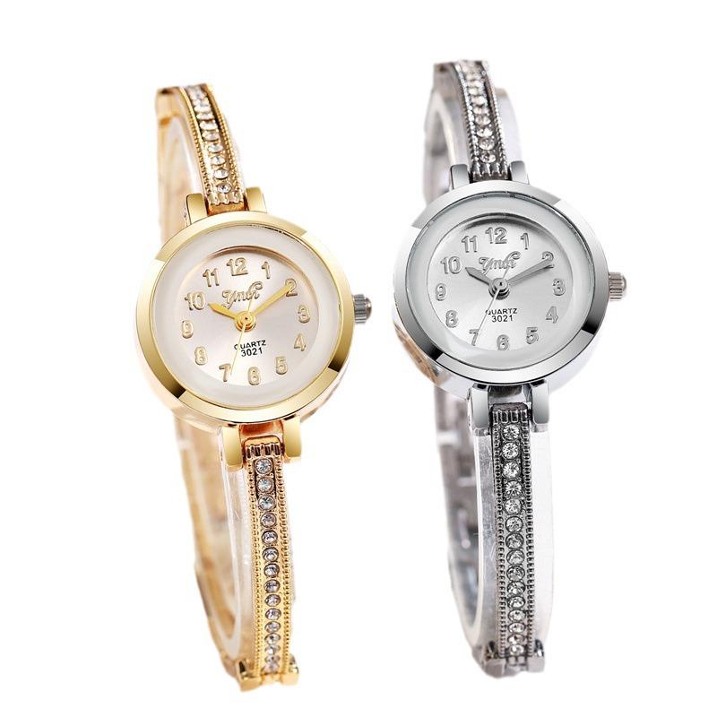 Elegant Women's Round Dial Watch - Student Style with Steel Band, High-End Fashion, Cross-Border Bestseller
