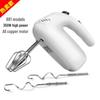"High-Power Multi-Function Electric Stainless Steel Handheld Egg Beater"
