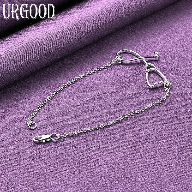 Geometrický náramek ze stříbra 925 jako dárek Módní šperky