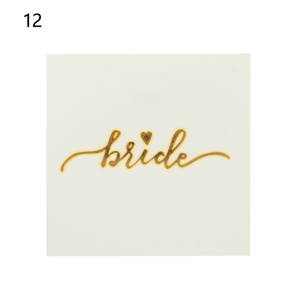 Bernvakarių lipdukas Nuotakos tatuiruotės lipdukas Nuotakos vakarėlio dekoracija Nuotakos komandos laikina tatuiruotė