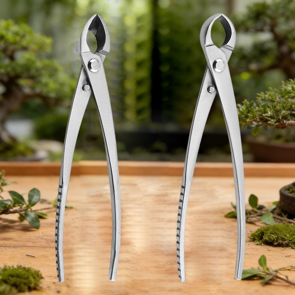 Quality 2Piece Bonsai Tool Set With Ergonomic Handle Knob Cutter Angled Cutter For Comfortable Gardening Work Task