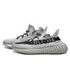 Adidas Originals Yeezy Boost 350 V2 Shimmering Silver Cushioning, Wear Resistant Low top Casual Shoes Unisex Silver HQ2059(Team499-)