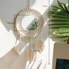 Handmade Beaded Tapestry Mirror Wall Hanging Home Decor Gift for Bedroom Living Room