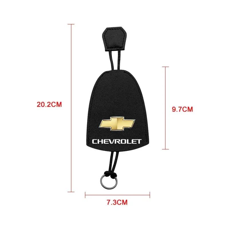 

Car Key Case PU Leather Waterproof Dust Key Bag For Chevrolet Cruze Spark Captiva Suburban Camaro Malibu Silverad Accessories