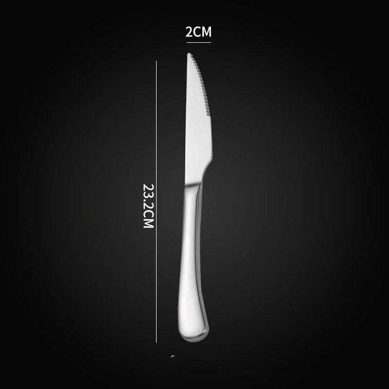 Wutuo 420 Stainless Steel Western Cutlery Set