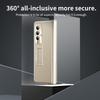 Magnetic Hinge Case Galaxy Z Fold4 Fold3 Shockproof Full Protection With Electroplated Lens Film