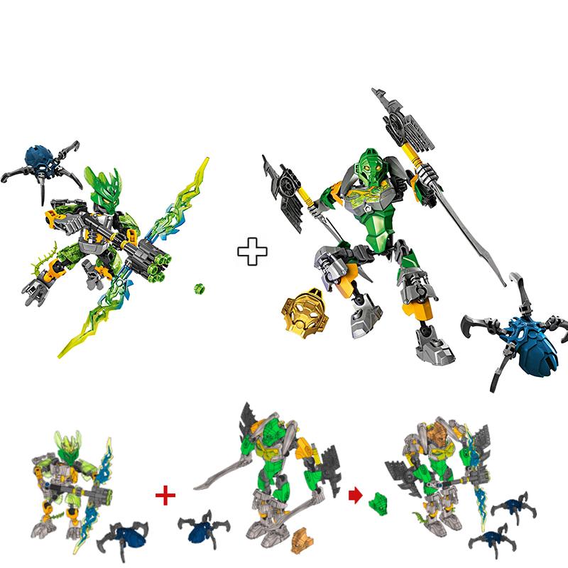 2025New Hero Bionicle All Series Building Blocks Akida Ketar Creature Golden Mask Robot Mech Bricks Toys For Boys Christmas Gift