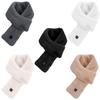 Electric Heated Scarf USB Charging Soft Heating Neck Wrap Winter Electric Scarf with 3 Temperature Settings for Women