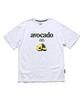 ABNORMALTHING Avocado Oversized T-Shirt White
