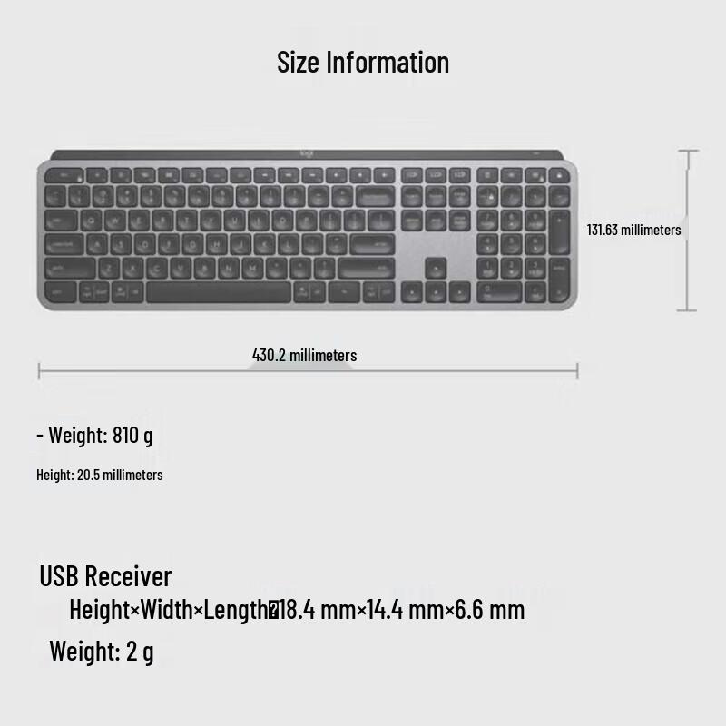 Logitech MX Keys S Wireless Keyboard