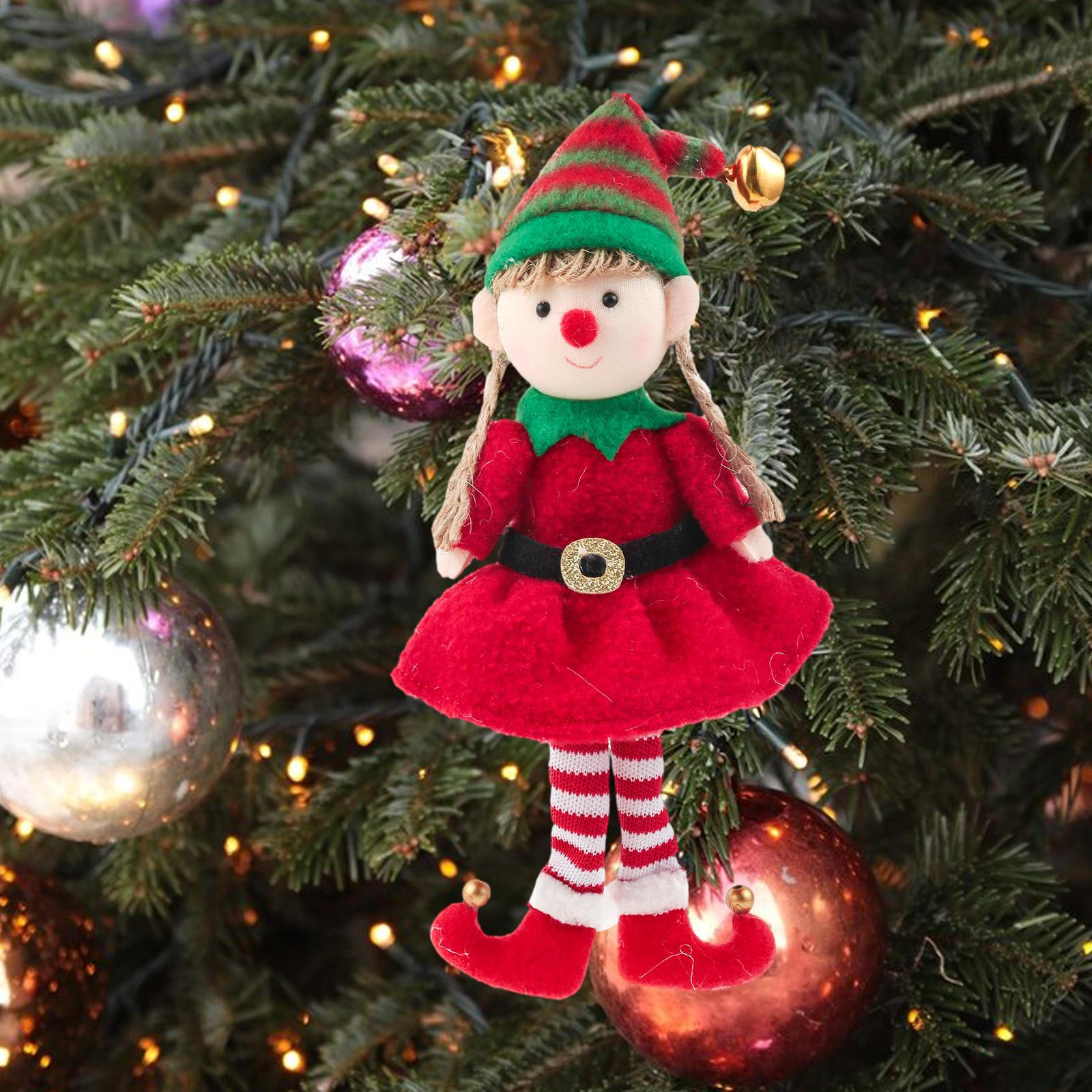 

Підвісна прикраса на ялинку Лялька ельфа, Чарівні прикраси, Мила новинка для вечірки на камінний столик girls