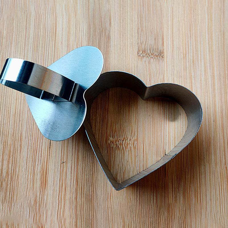 Forma do ciasta DIY Stal nierdzewna Narzędzia do dekoracji Okrągły Srebrny Pierścień Krajalnica Nożyk Ręczny Do Pieczenia Akcesoria do Dekoracji Ciasta