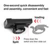 Bicycle Headlight 1500/3000mAh Rechargeable Power Bank Lightweight Waterproof Universal MTB Road Mountain Bike Night Riding LED Front Lamp