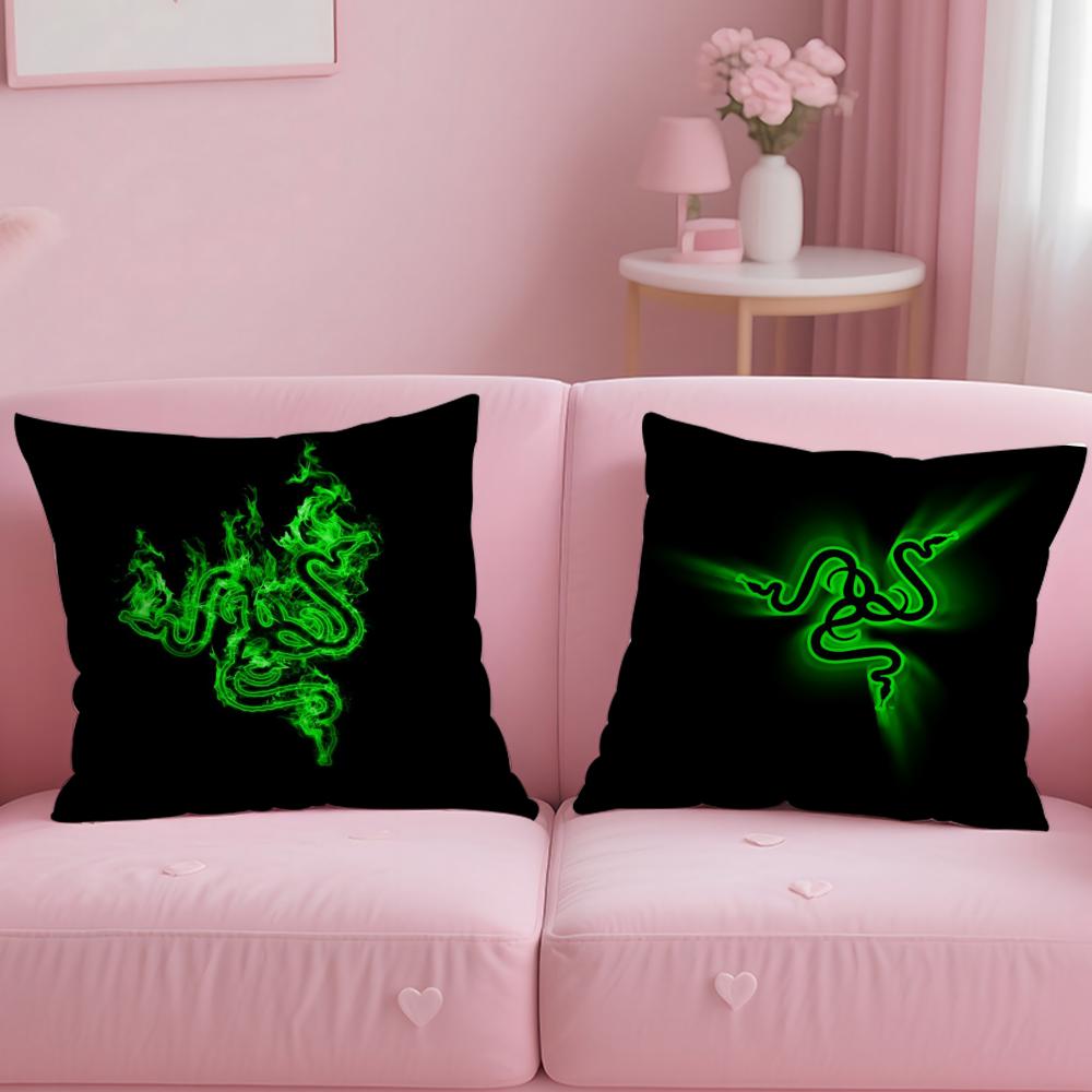 Retro R-RazerS Cushion Cover Comfortable Reversible Pillow Cover Ideal for Car Sofa Bedroom & Beyond