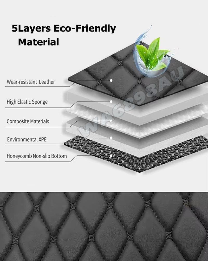 High Side Waterproof Car Trunk Mat For Auchan OSHAN X5 2025 Custom Car Accessories Auto Interior Decoration