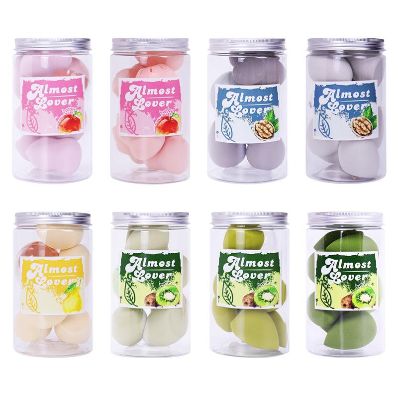 

Мягкий спонж для макияжа в индивидуальной упаковке - Двойное использование для влажного и сухого нанесения, Не впитывает пудру