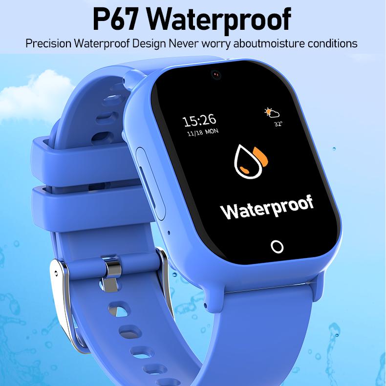 2025 M05 Smart Watch Kids Video Player GPS 4G SIM Watch with Voiceover Chat Applicable Children Dynamic Dial Switch Smartwatch