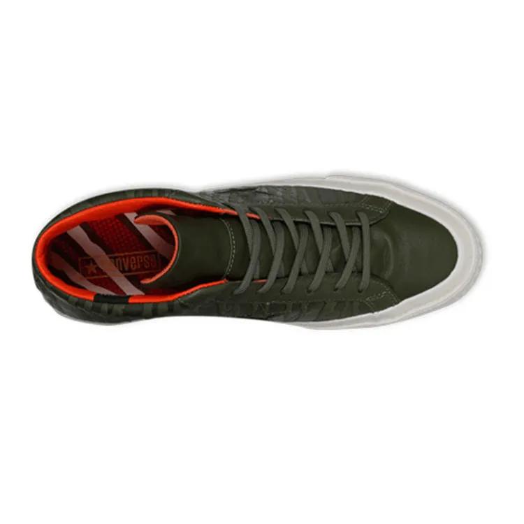 Converse One Star Mid Tops Green (Unisex) Canvas Shoes 158836C