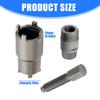Solid Metal Fastener And Part Extractor Accurate Nut Remover Kit For Gy6 CG25 JH70 SG50 50cc-150cc Motorcycle Servicing