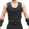 Adjustable Workout Weighted Vest,20KG Training Fitness Weighted Jacket,for Strength Endurance Running,Not Included Steel Plate