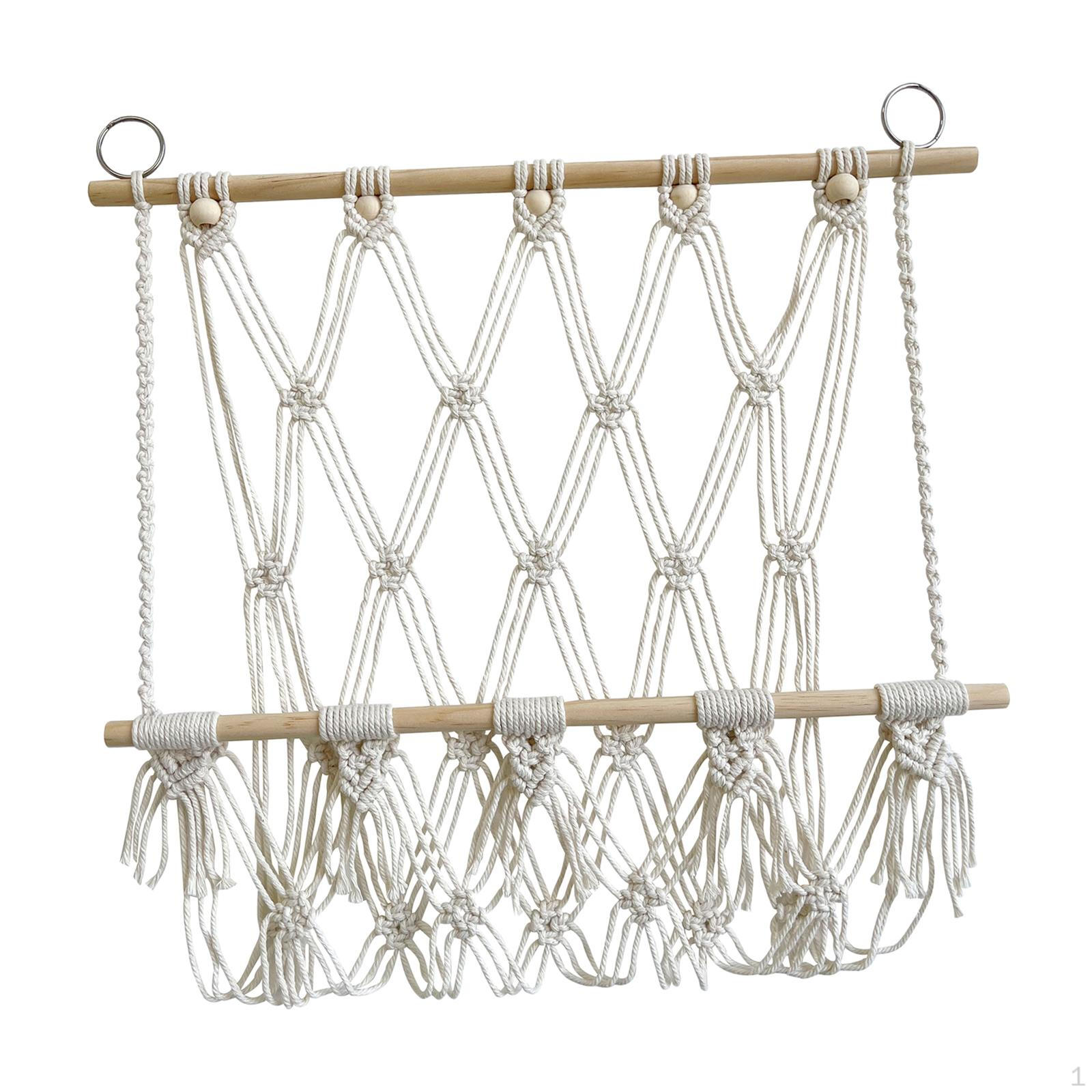 

Мягкие игрушки-гамак, тканые вручную игрушки в стиле бохо, макраме, плюшевые игрушки, держатель, сетчатый гобелен для Style A