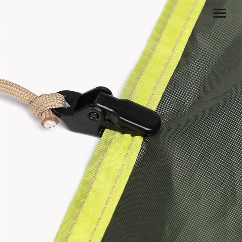 20Pcs Tent Clip Awning Clip Clamps Tarp Color Clamps Tent Clip Rope Fixed Clip