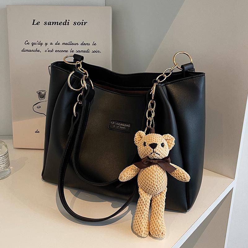 Damska letnia modna torba na ramię o dużej pojemności: Wszechstronna, Modna, Niszowa Torba o Teksturze