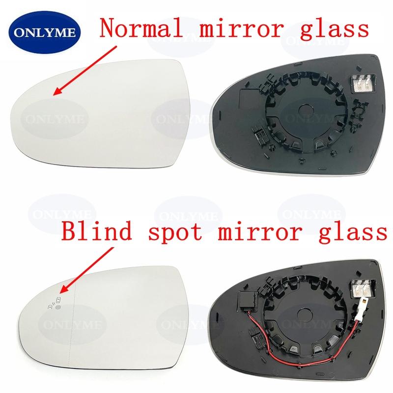 Car Convex Heated Mirror Glass With Blind Spot For Hyundai Tucson 2015 2016 2017 2018
